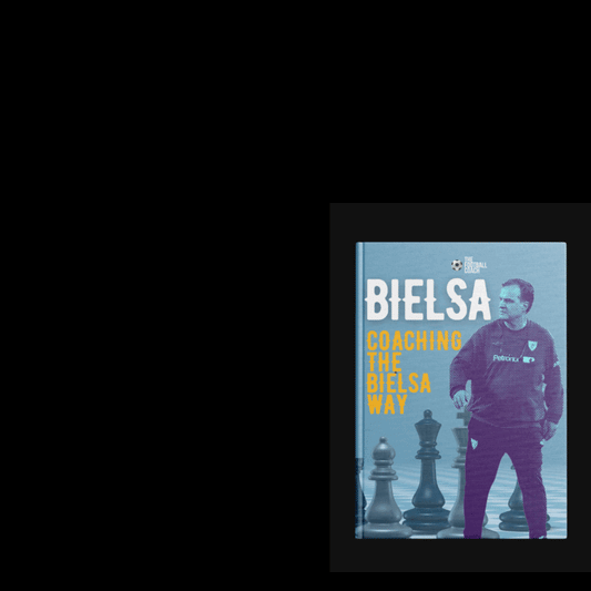 Bielsa: Coaching the Bielsa Way — book wrap and postage animation