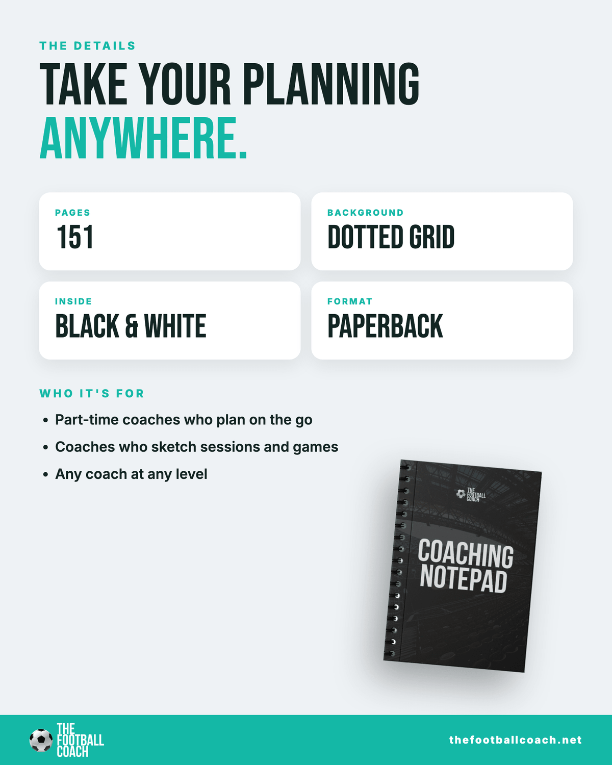 Coaches Notepad - Thefootballcoach