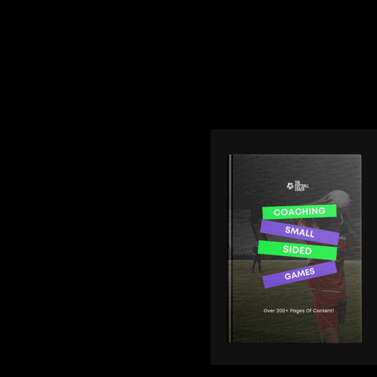 Coaching Small Sided Games — book wrap and postage animation
