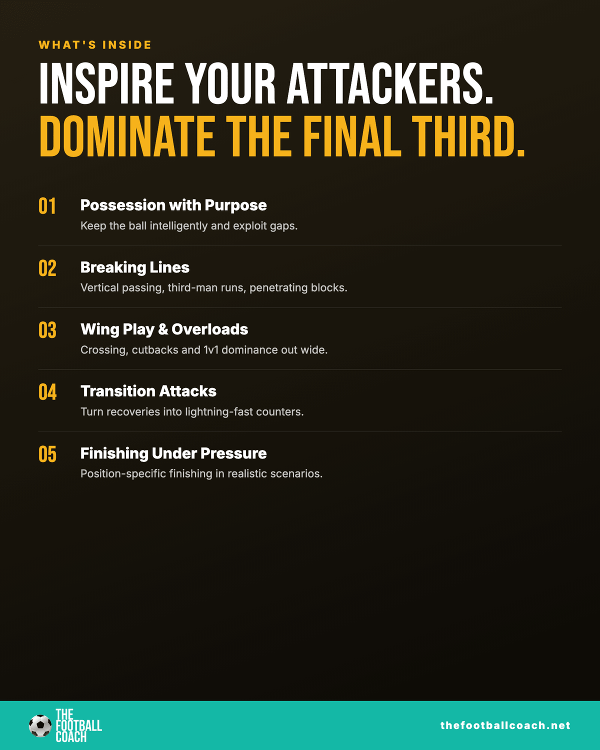 Developing Attacking Play - Thefootballcoach
