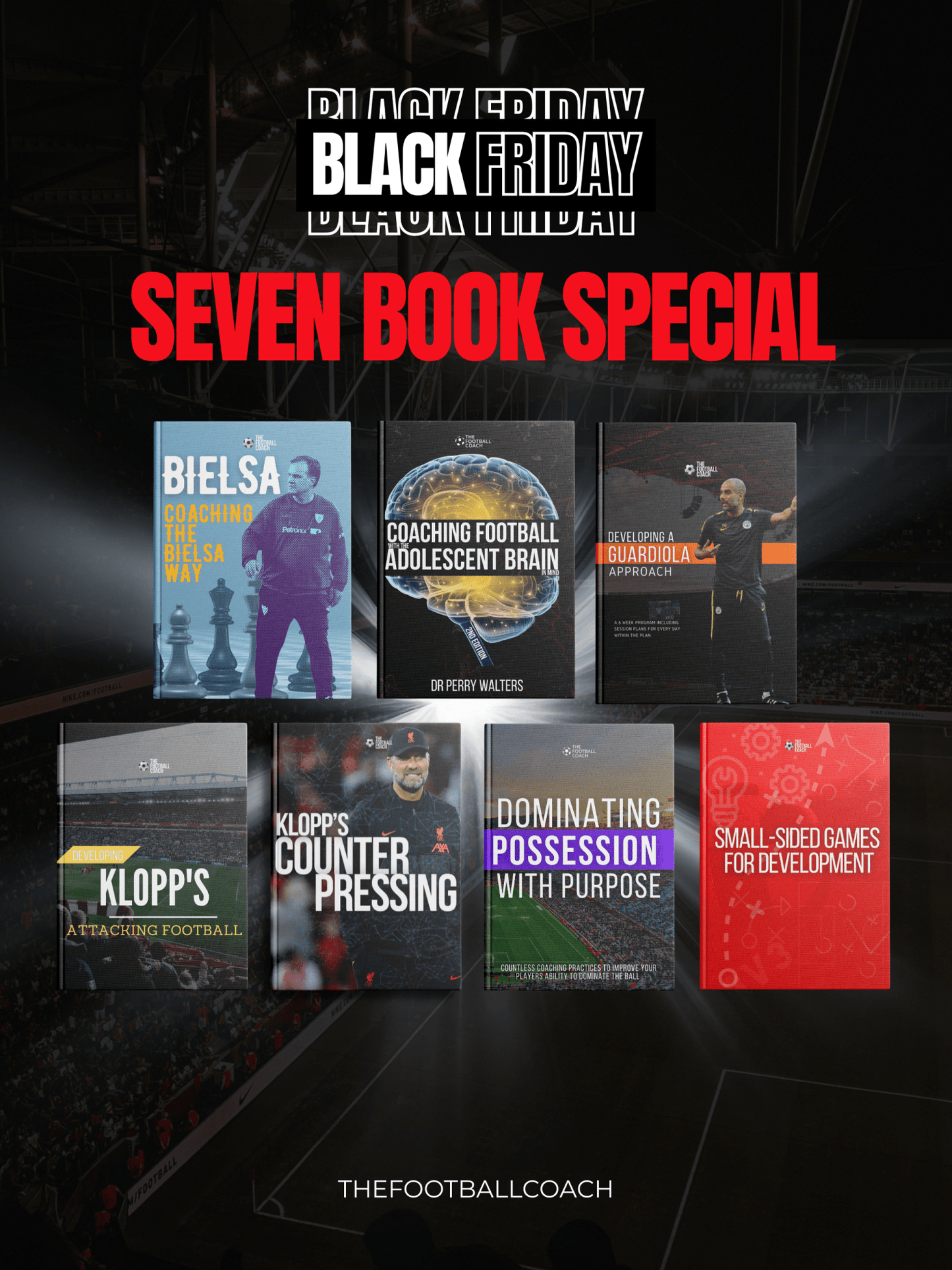 Seven Book - Black Friday Coaching Pack - Thefootballcoach