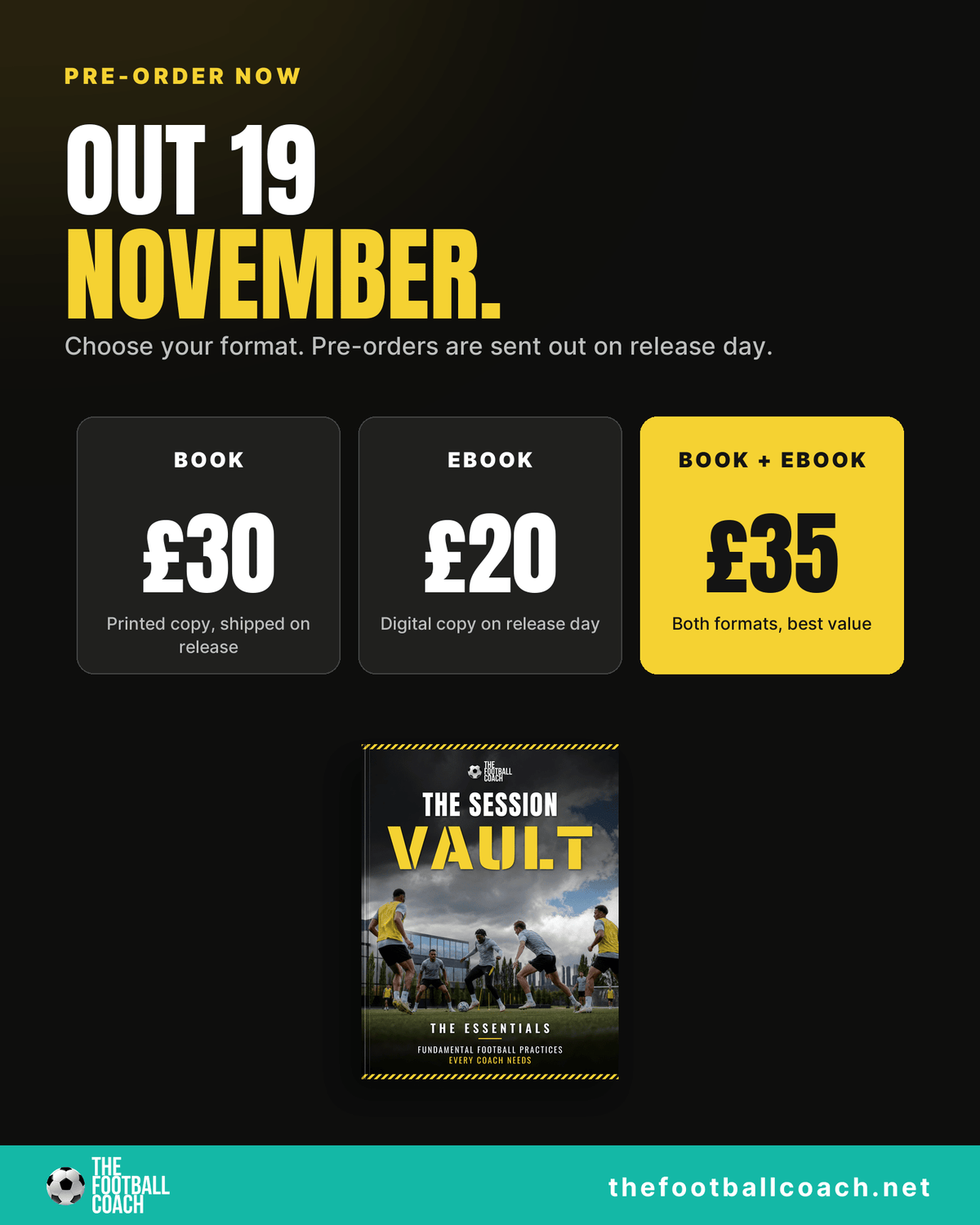 The Session Vault: The Essentials (Pre-order) - Thefootballcoach