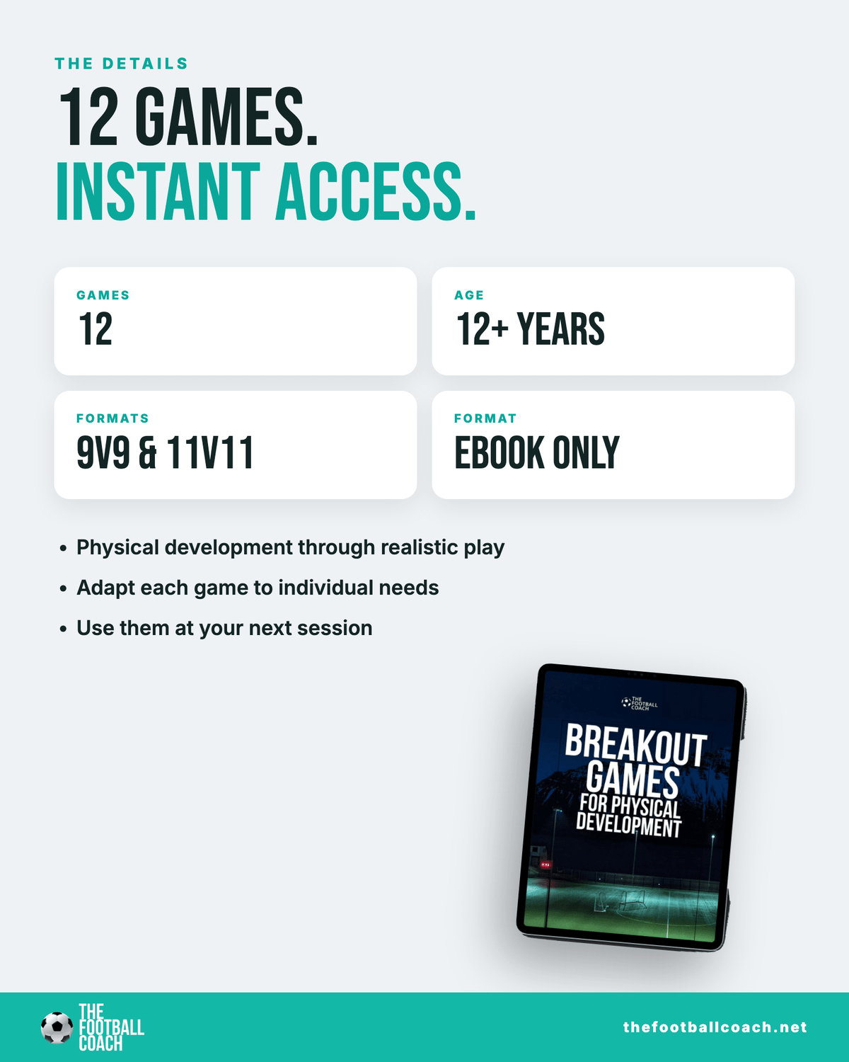 Breakout-Games for Physical Development - Thefootballcoach