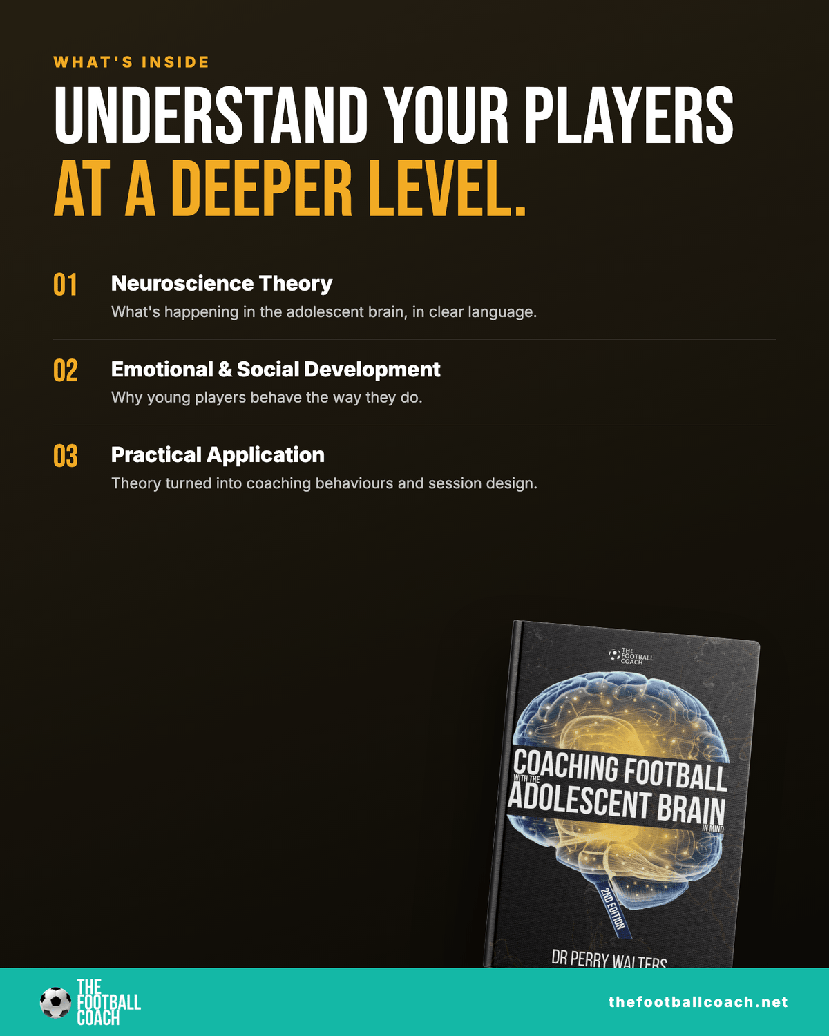 Coaching Football with the Adolescent Brain in Mind 2nd Edition - Thefootballcoach