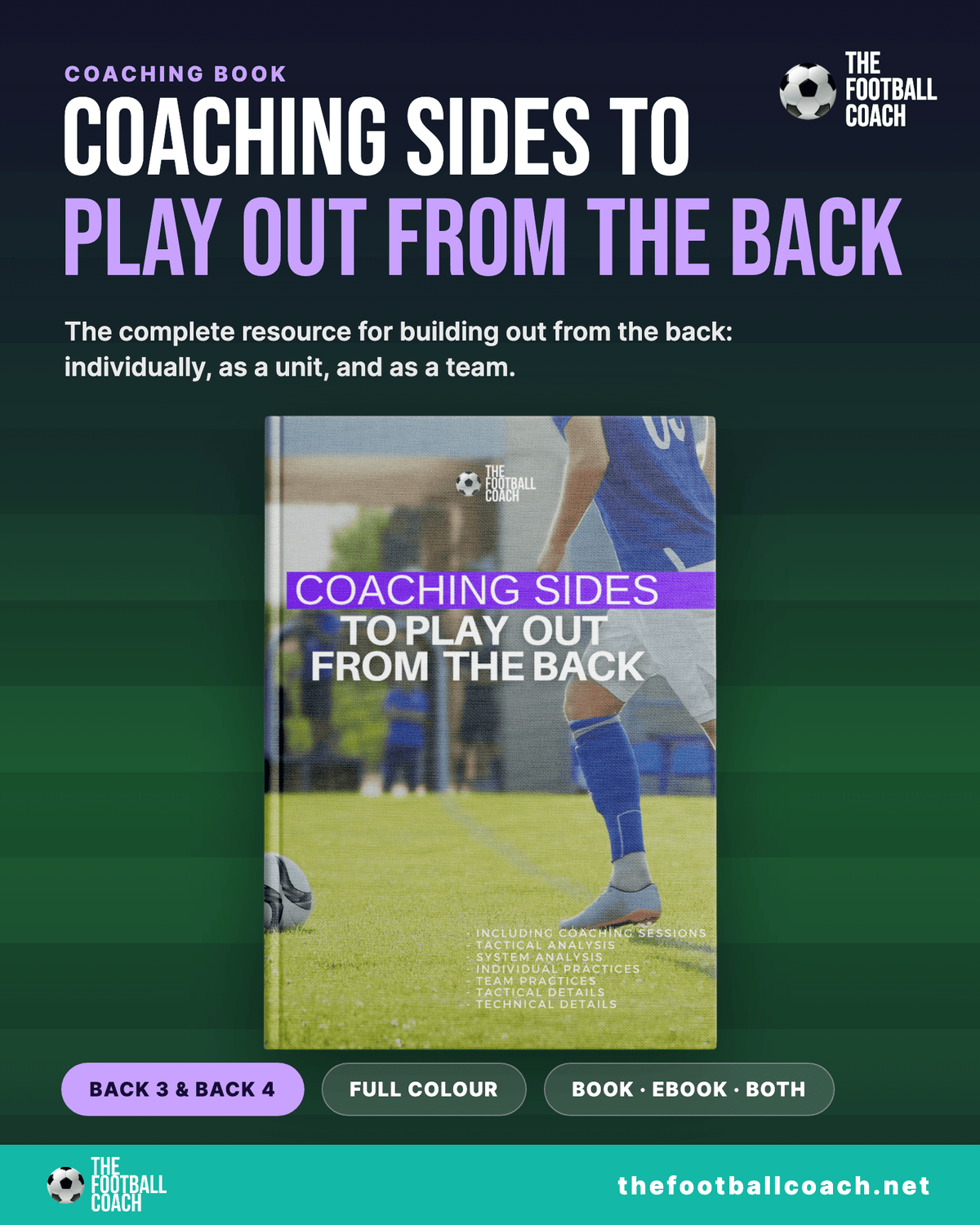 Coaching Sides to Play out From the Back - Thefootballcoach