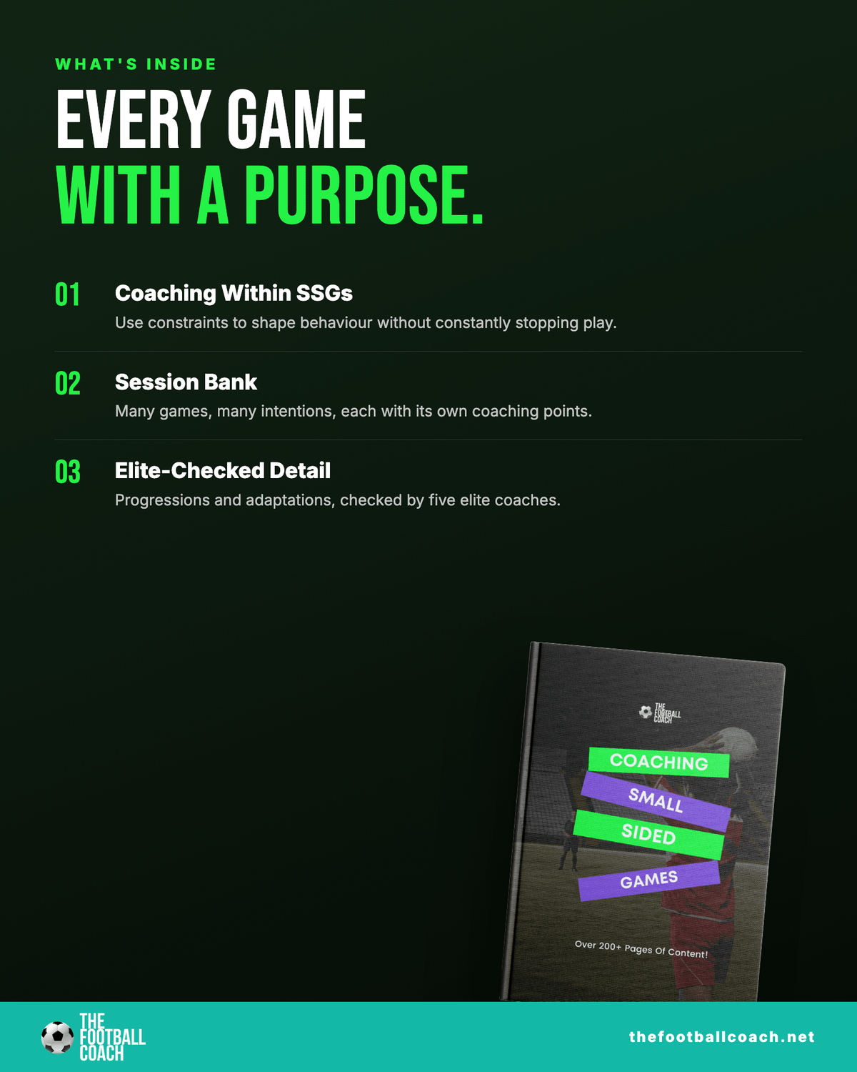 Coaching Small Sided Games - Thefootballcoach