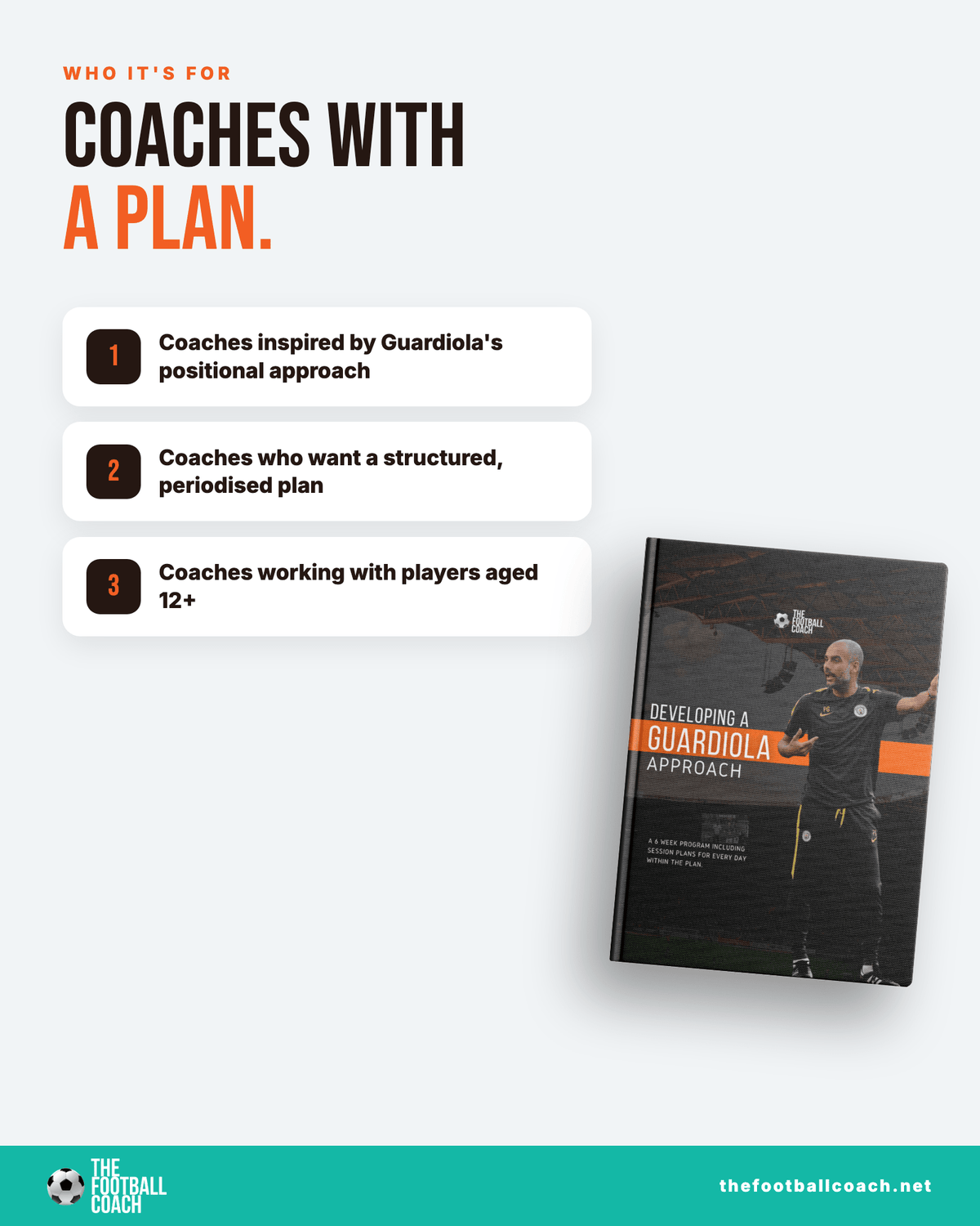 Developing a Guardiola Approach - Thefootballcoach