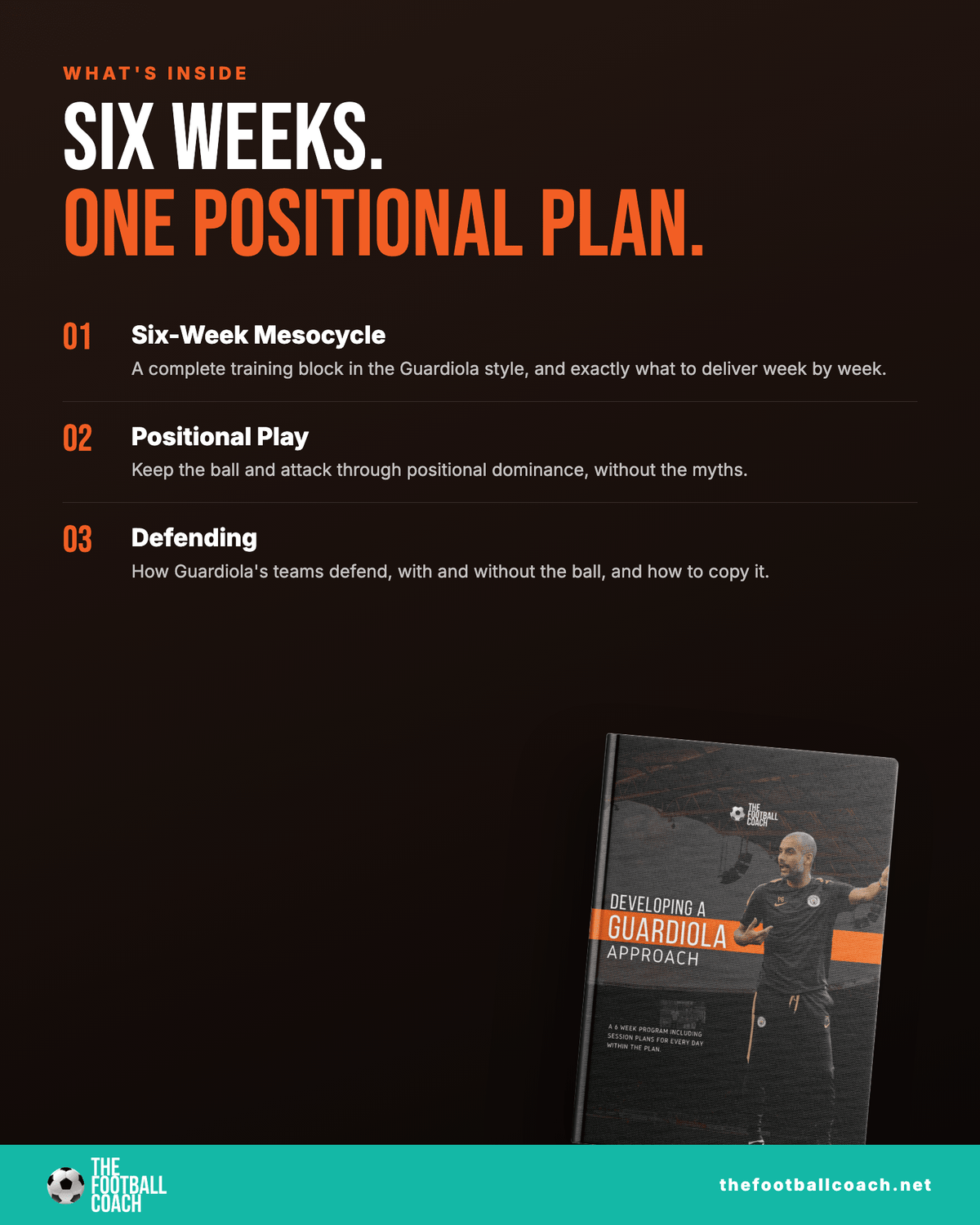 Developing a Guardiola Approach - Thefootballcoach