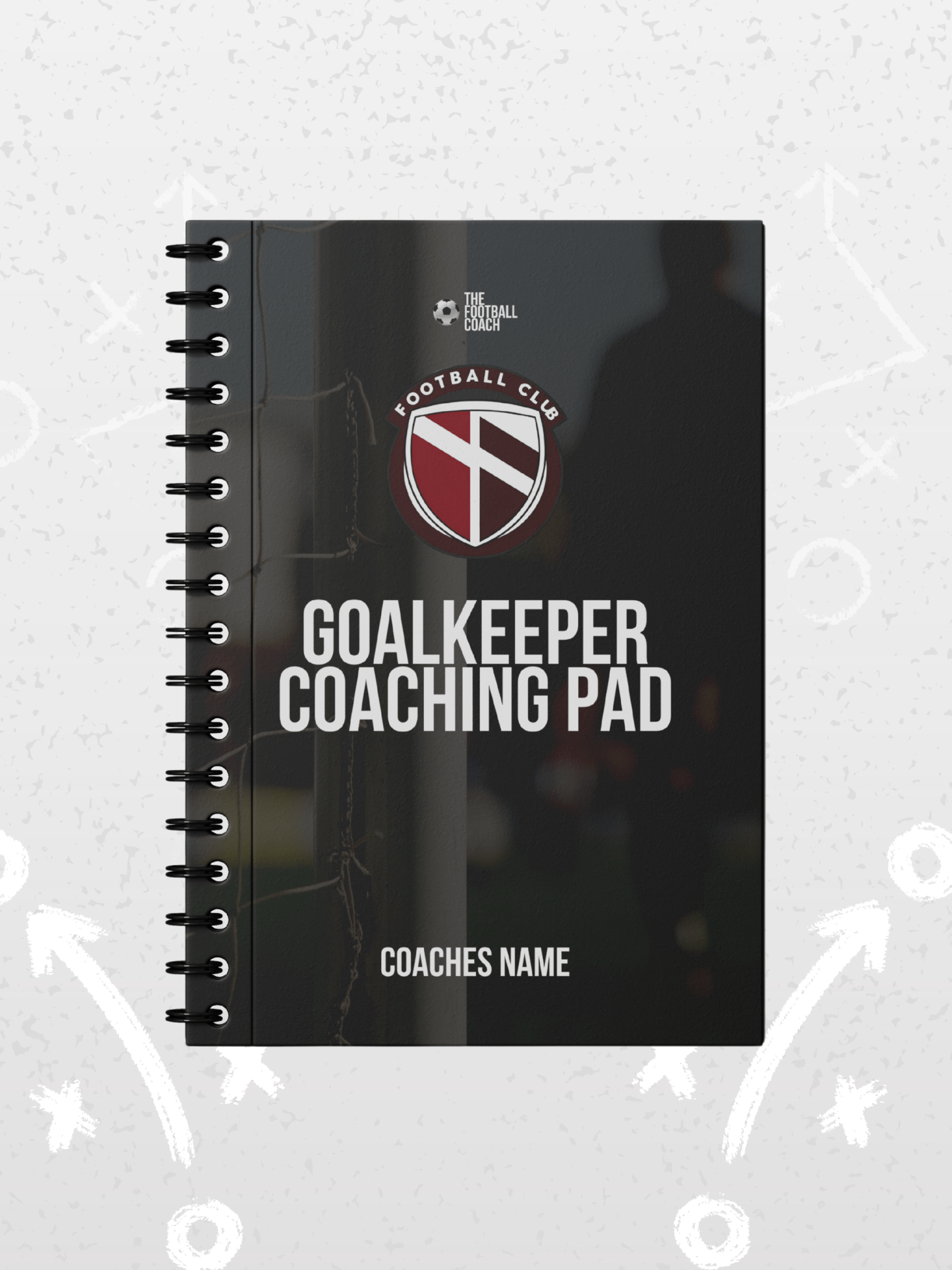 Goalkeeping Notepad - Thefootballcoach