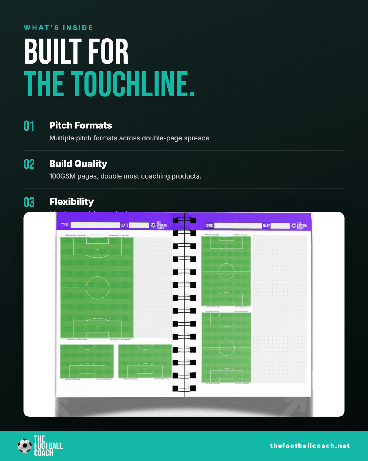 Match Day Pad 2026 - Thefootballcoach