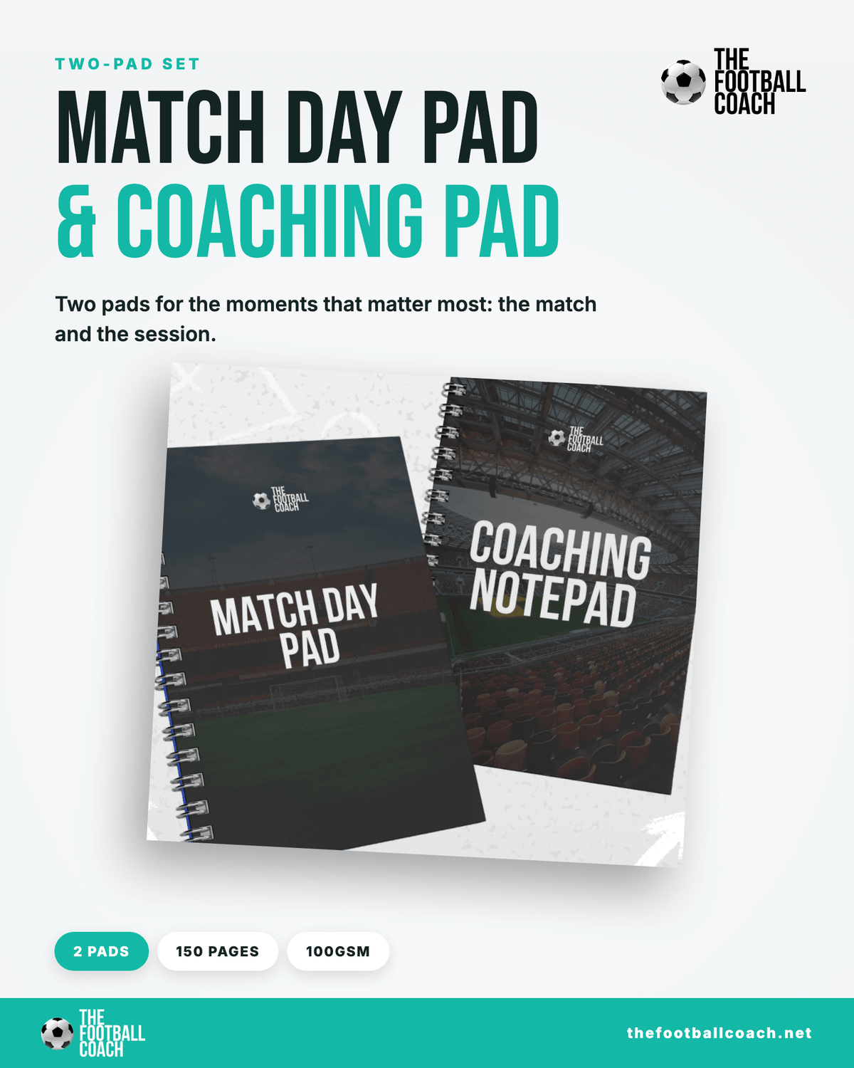 Match Day Pad & Coaching Pad - Thefootballcoach