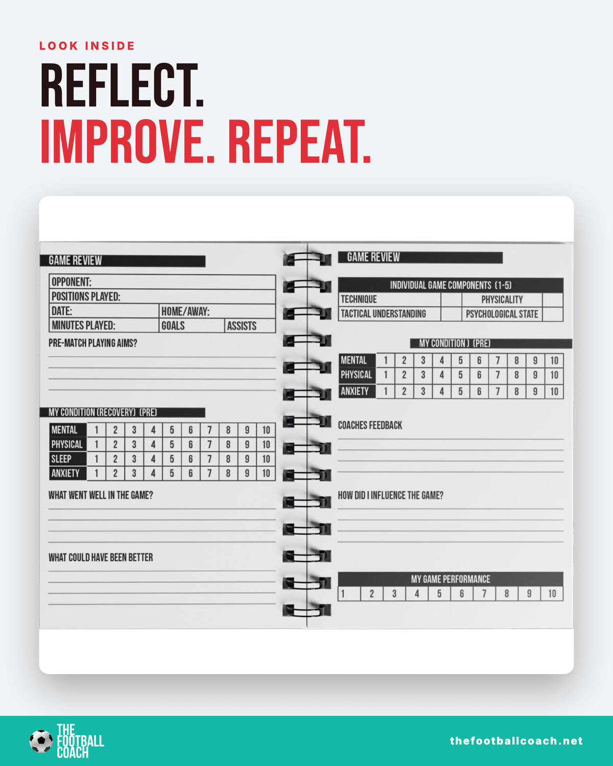 PlayerPAD: Player Development Journal - Thefootballcoach