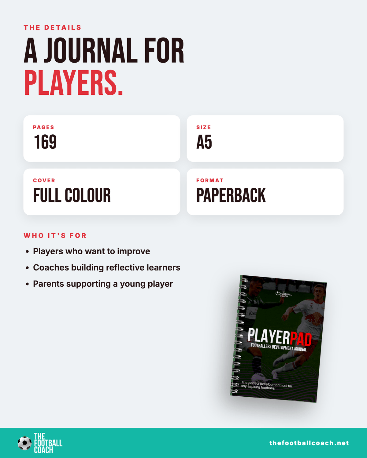 PlayerPAD: Player Development Journal - Thefootballcoach