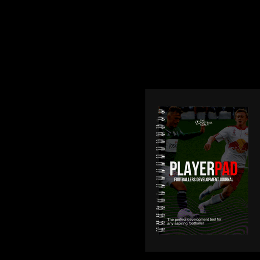 PlayerPAD: Player Development Journal — book wrap and postage animation