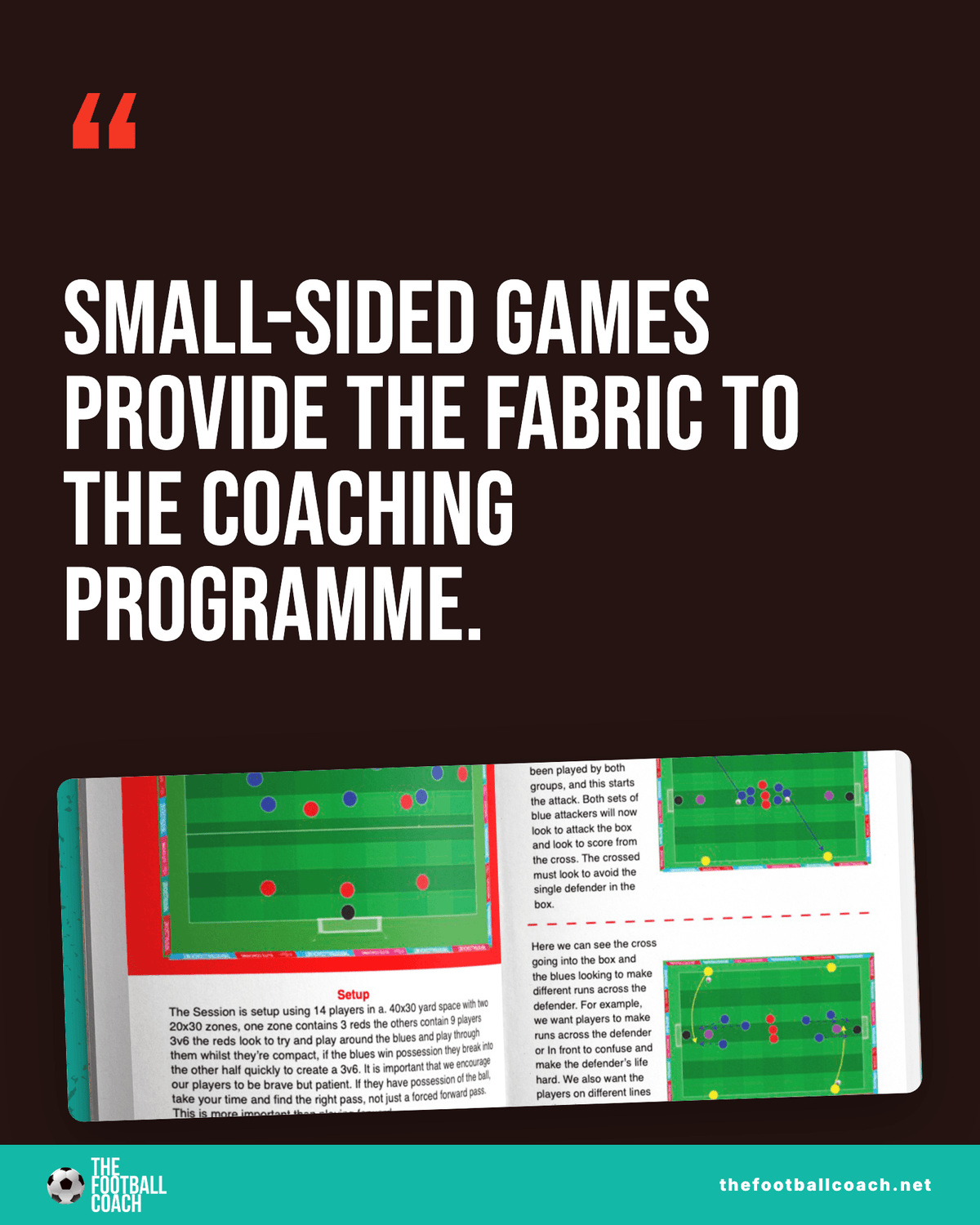 Small-Sided Games for Development - Thefootballcoach