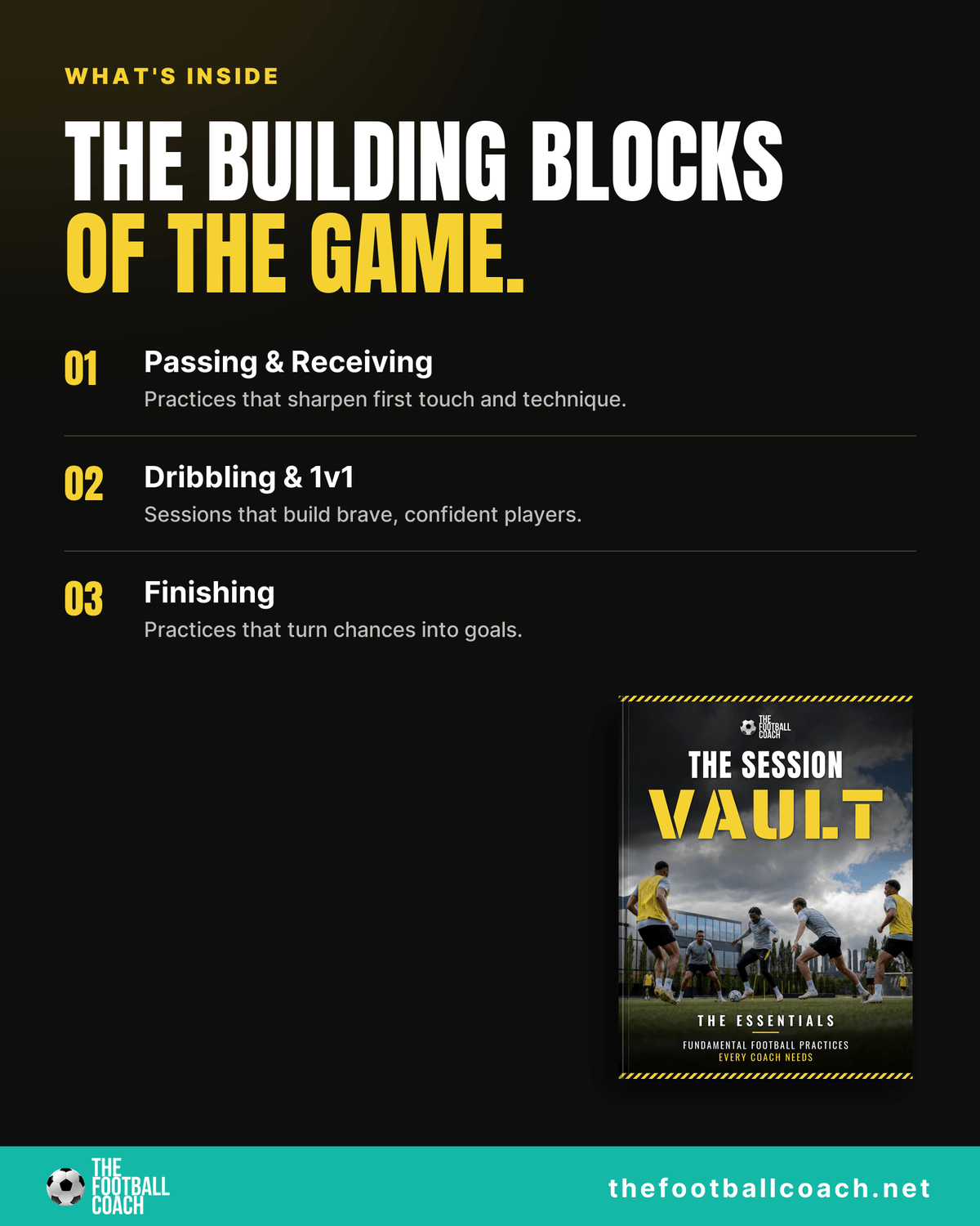 The Session Vault: The Essentials (Pre-order) - Thefootballcoach