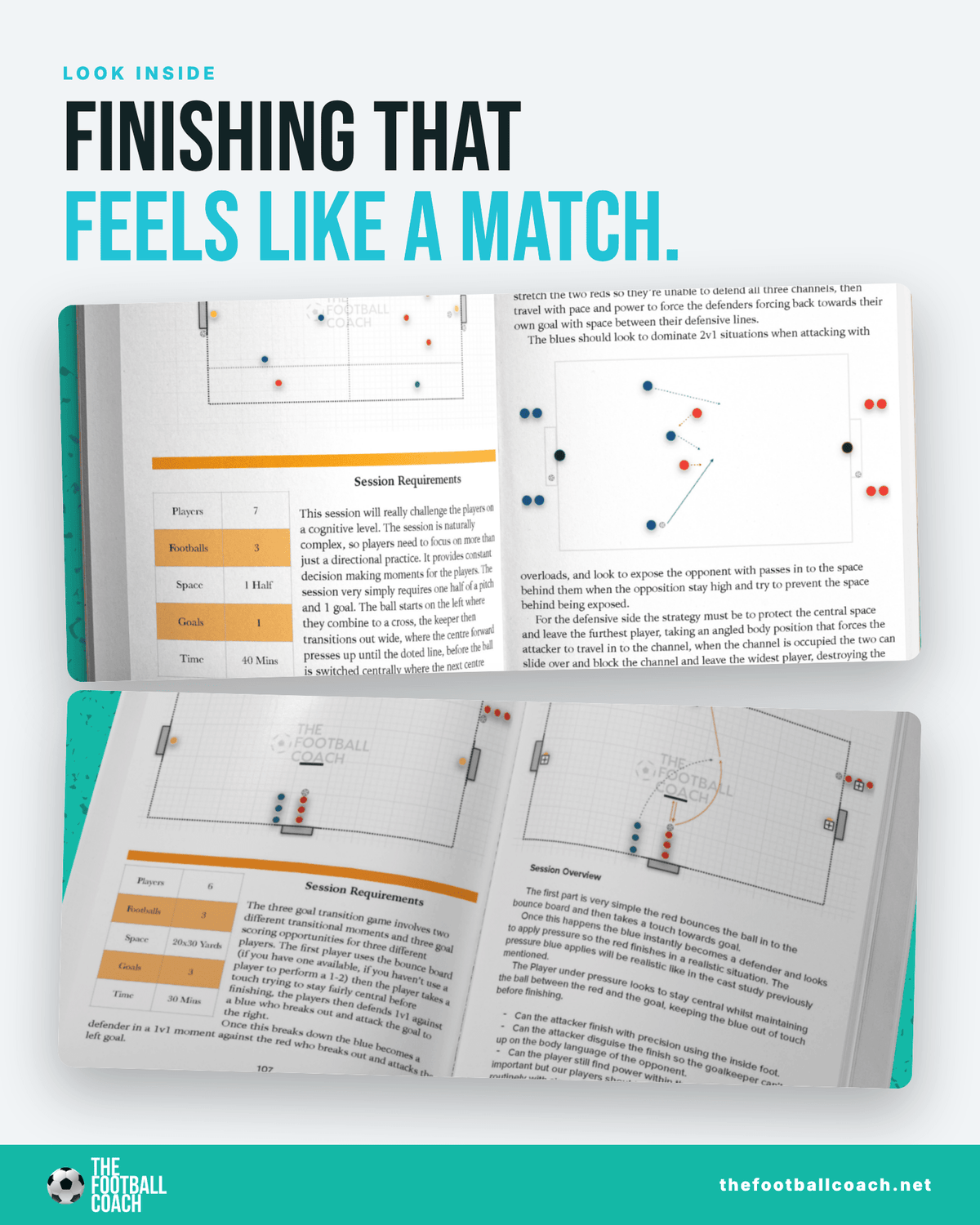 Transitional Finishing Practices - Thefootballcoach