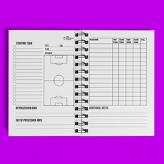 A5 Match-day Notepad